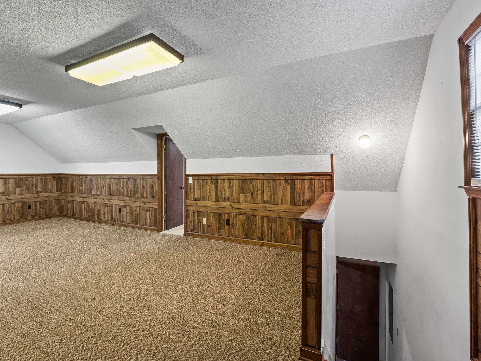 Attic Bonus Room Conversion — before