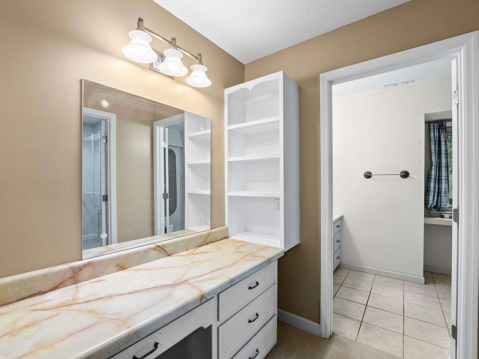 Hall Bathroom Renovation — before