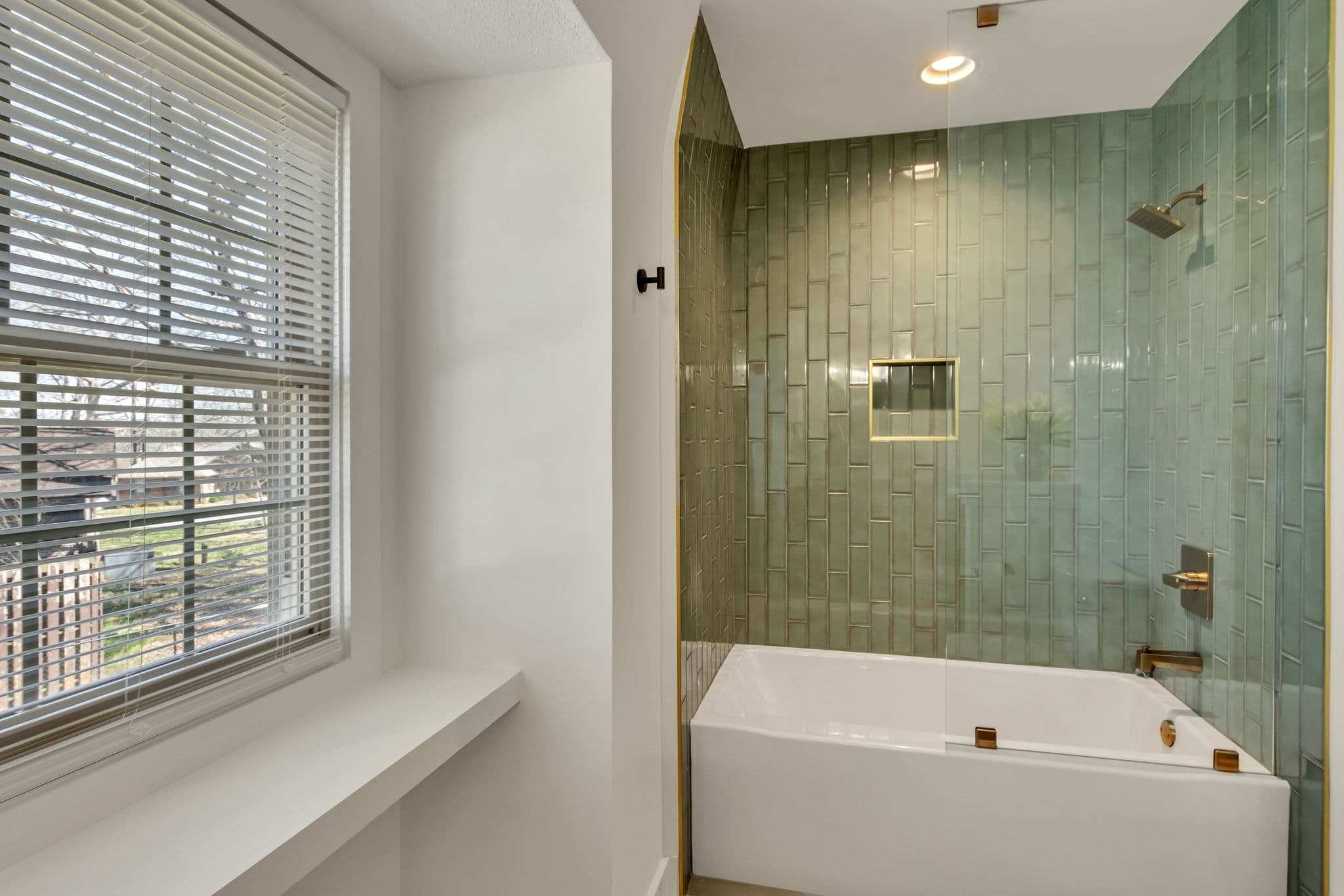 Tub-to-Tile Shower Conversion — after