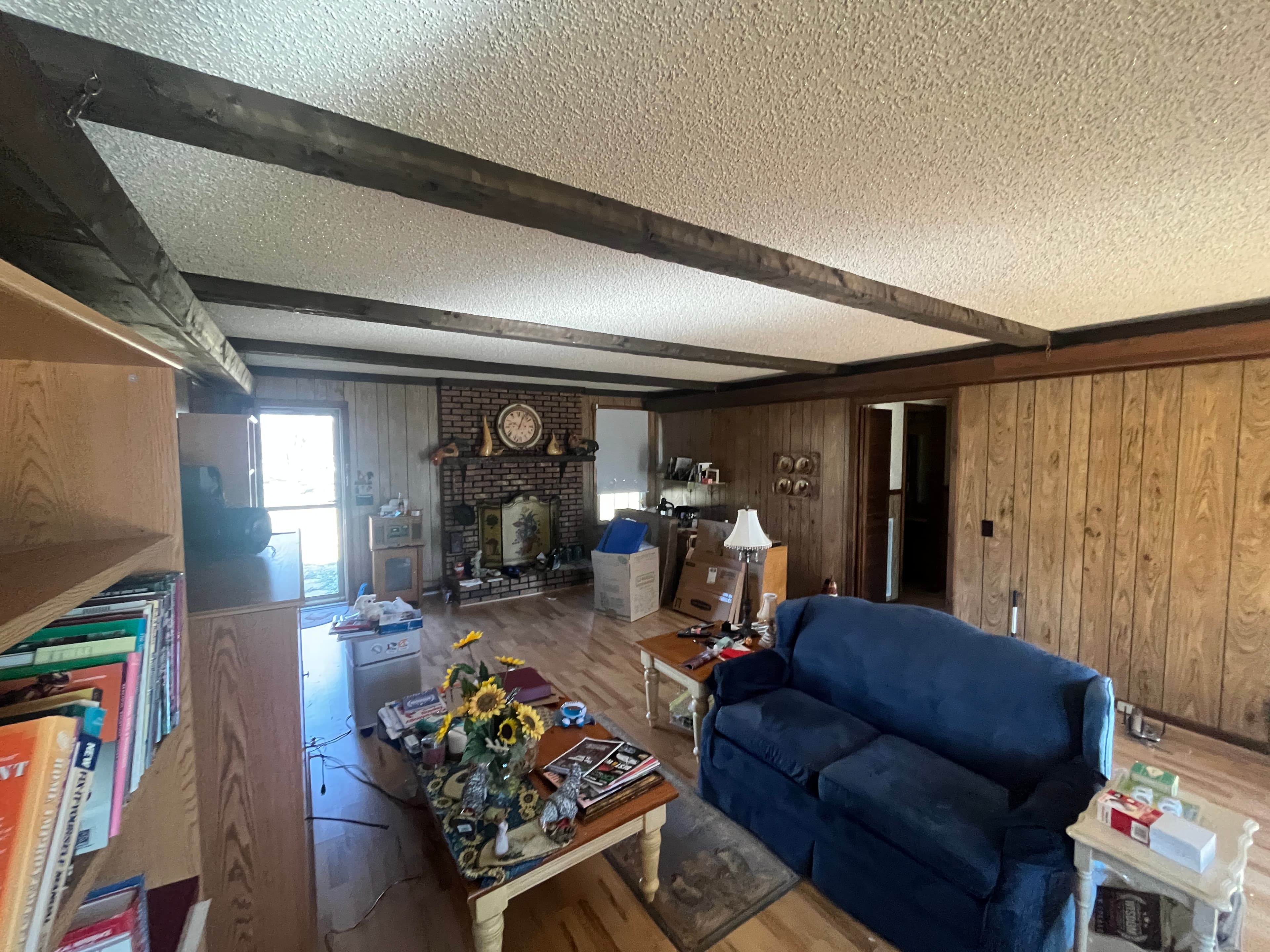 Family Room Remodel — before