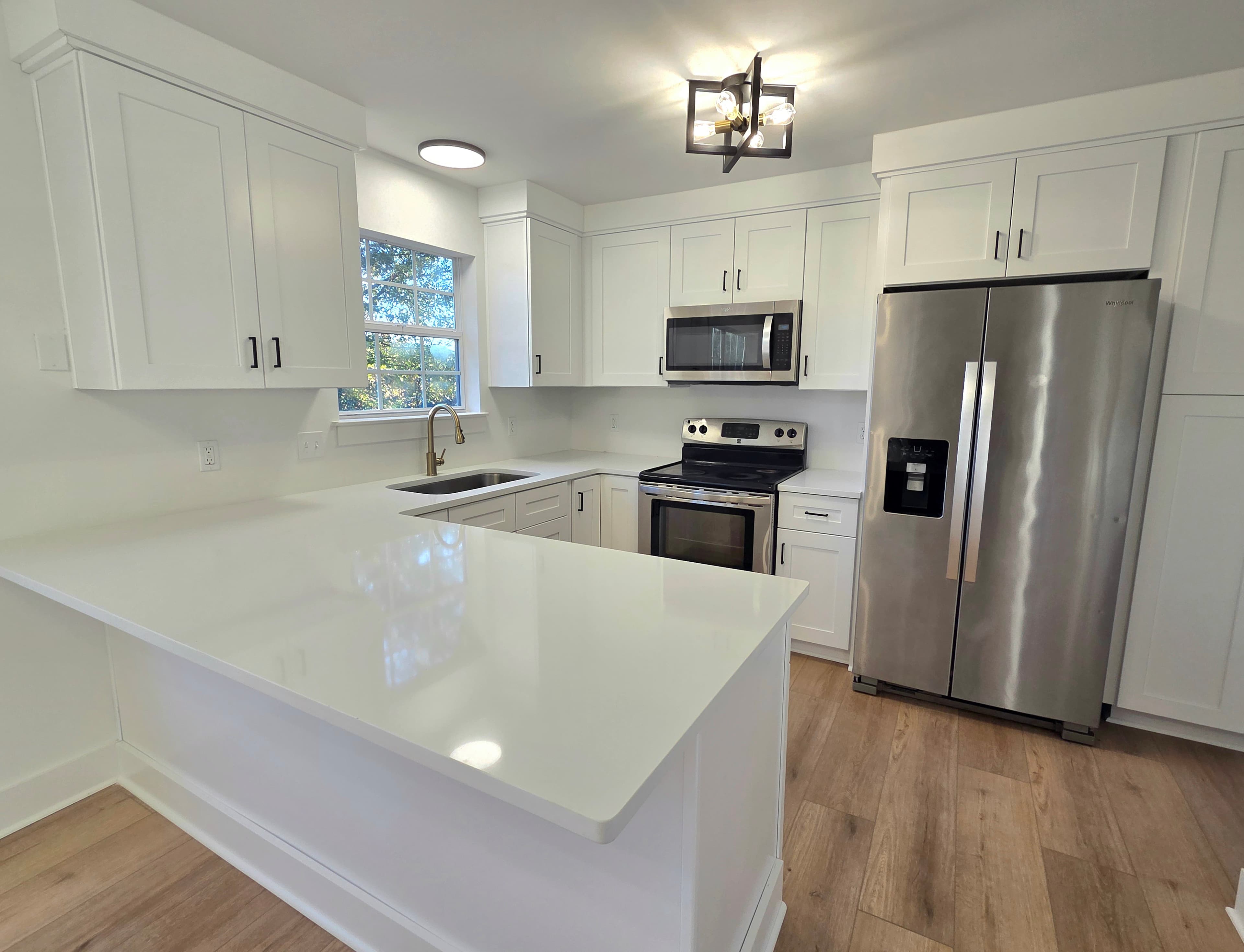 Bright White Kitchen Remodel — after