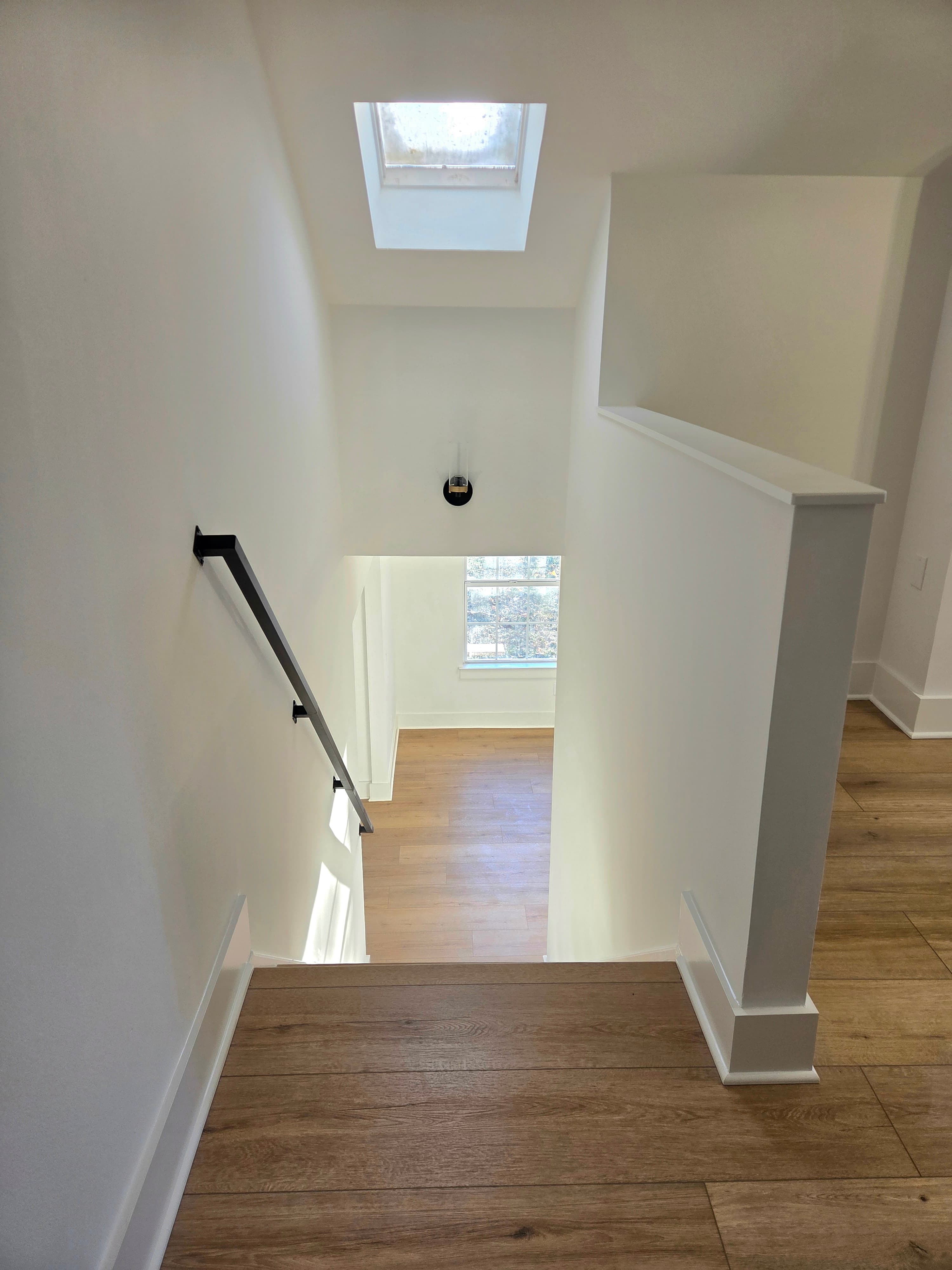 Staircase and Landing Addition — after