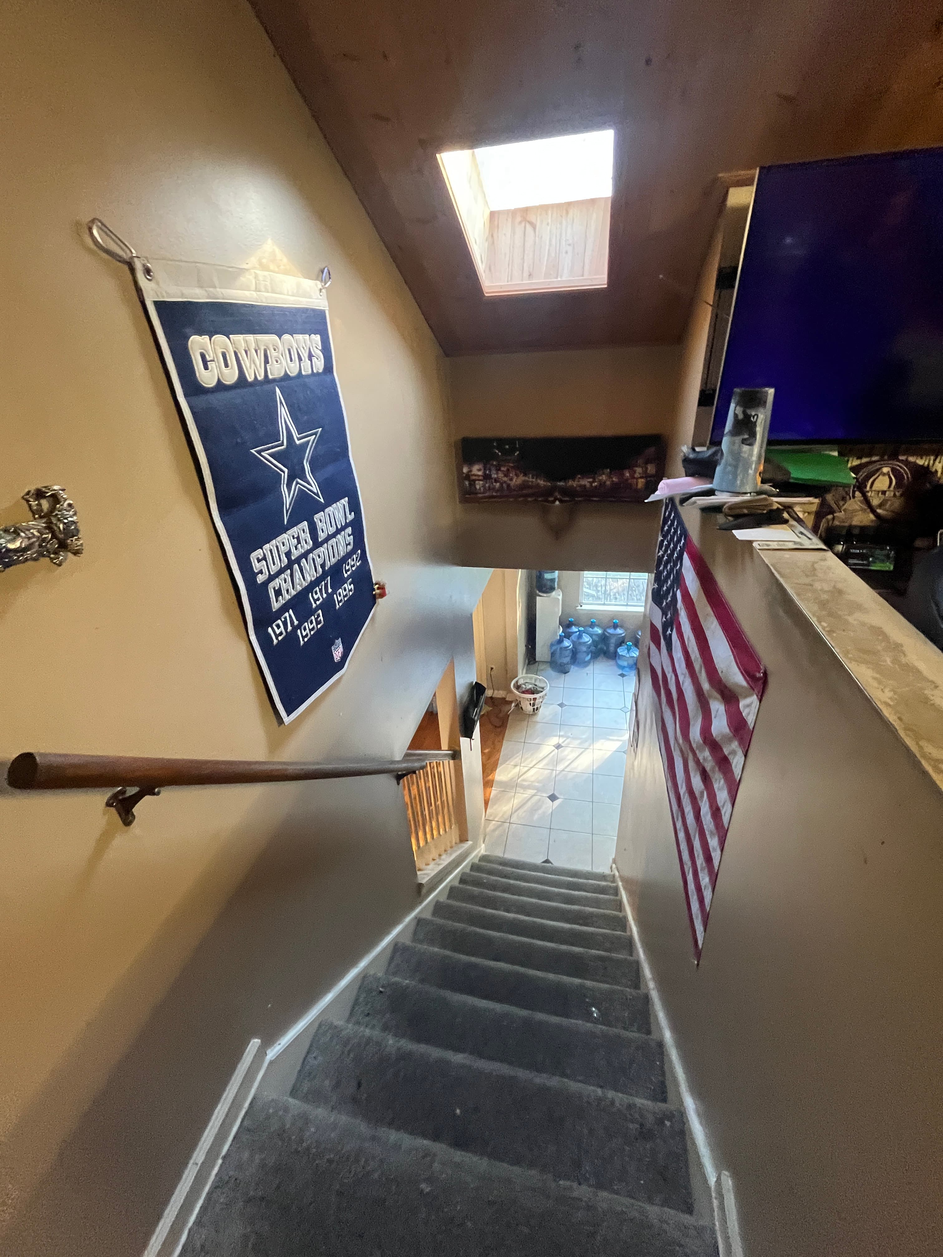 Staircase and Landing Addition — before